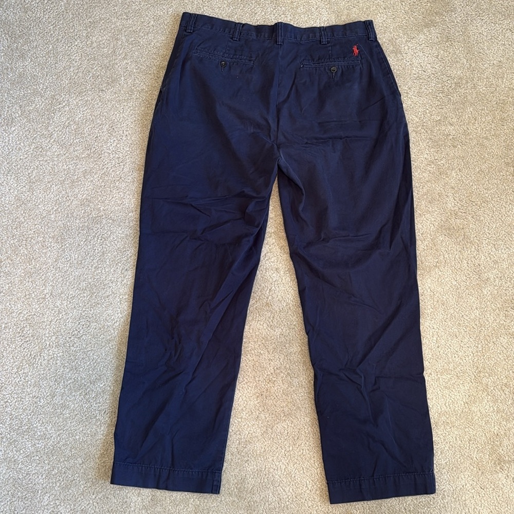 Polo Ralph Lauren Navy Blue Chinos - Picture 5 of 6